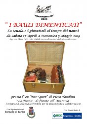 I bauli dimenticati Zanica 2019